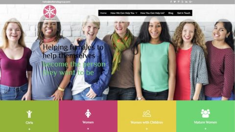 The Be Female Group Website